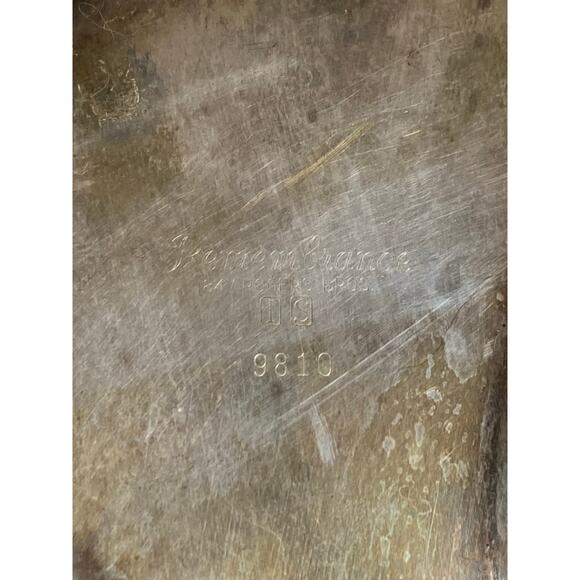 1847 Rogers Bros. Ambassador Silhouette Tree of Life Meat Platter. - Picture 7 of 7